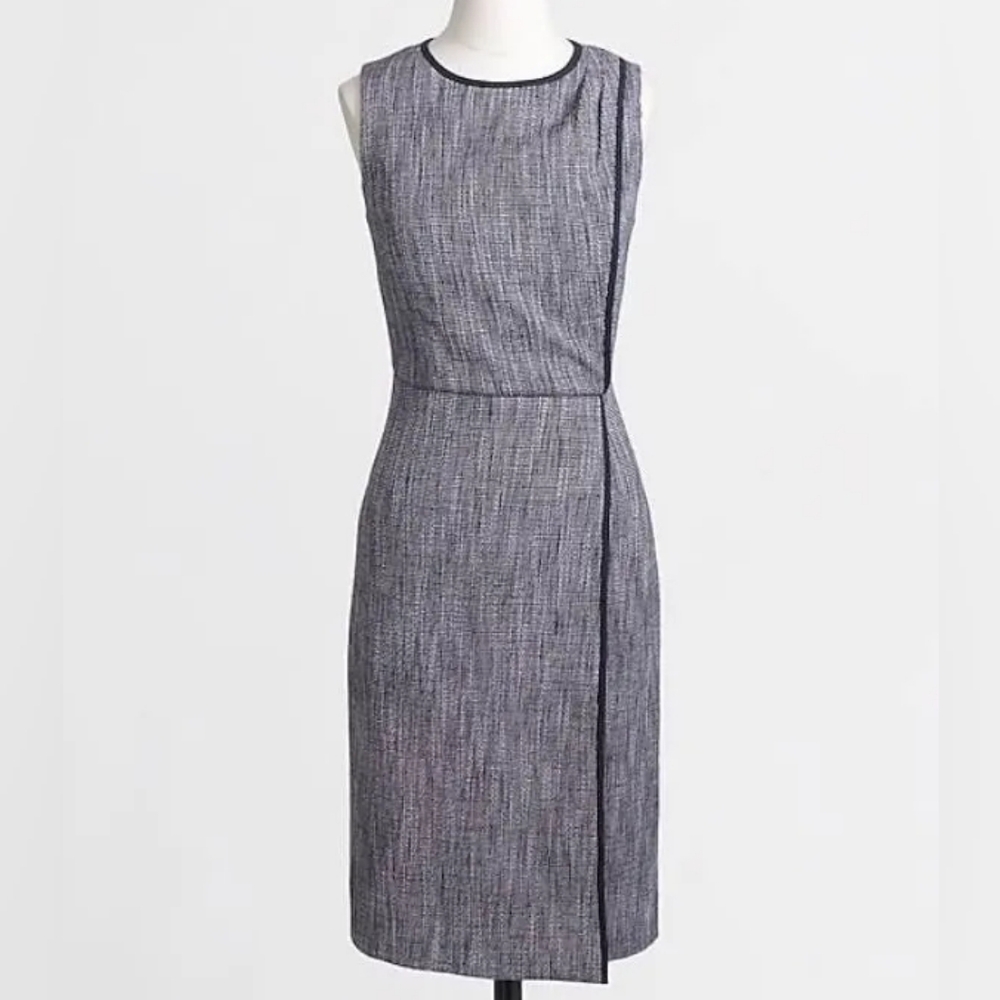 J Crew Suit Tweed Dress